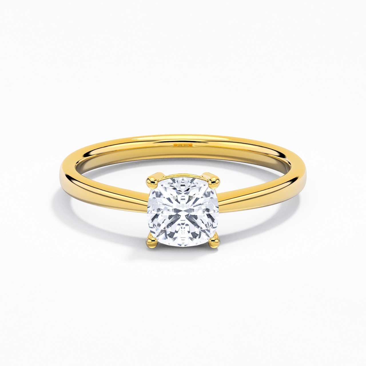 Solitaire Engagement Ring 1.00ct Moissanite