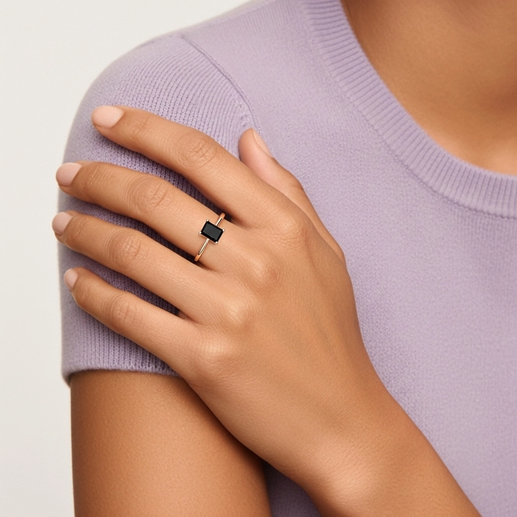 Solitaire Engagement Ring 1.00ct Cubic Zirconia