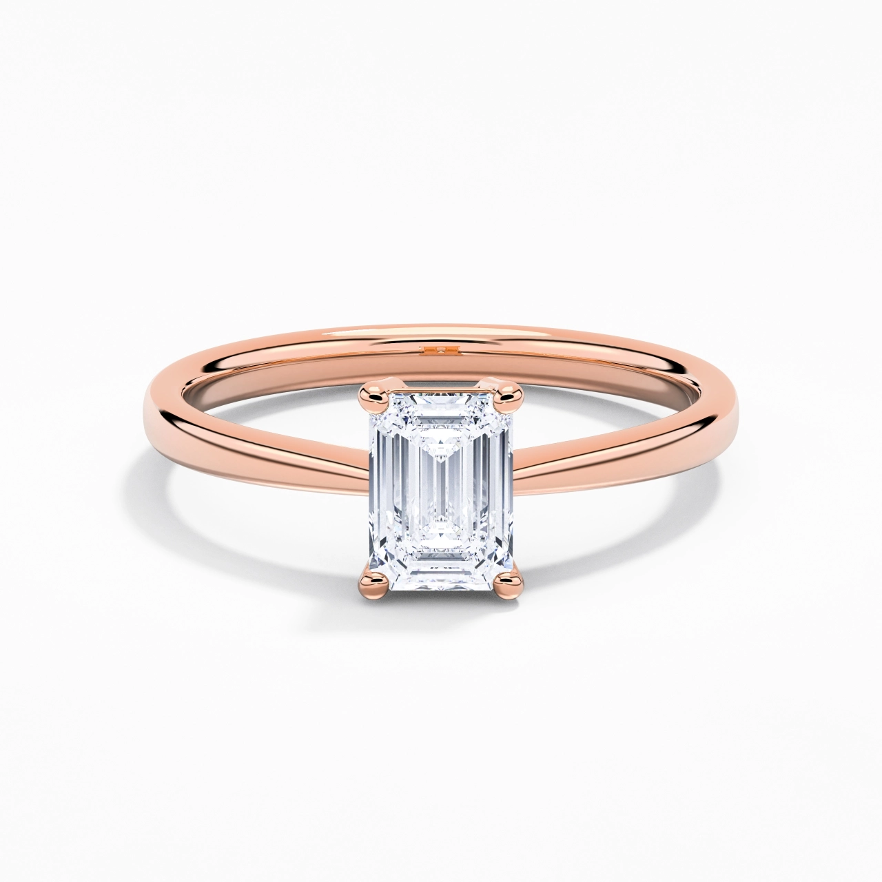 Solitaire Engagement Ring 1.00ct Moissanite