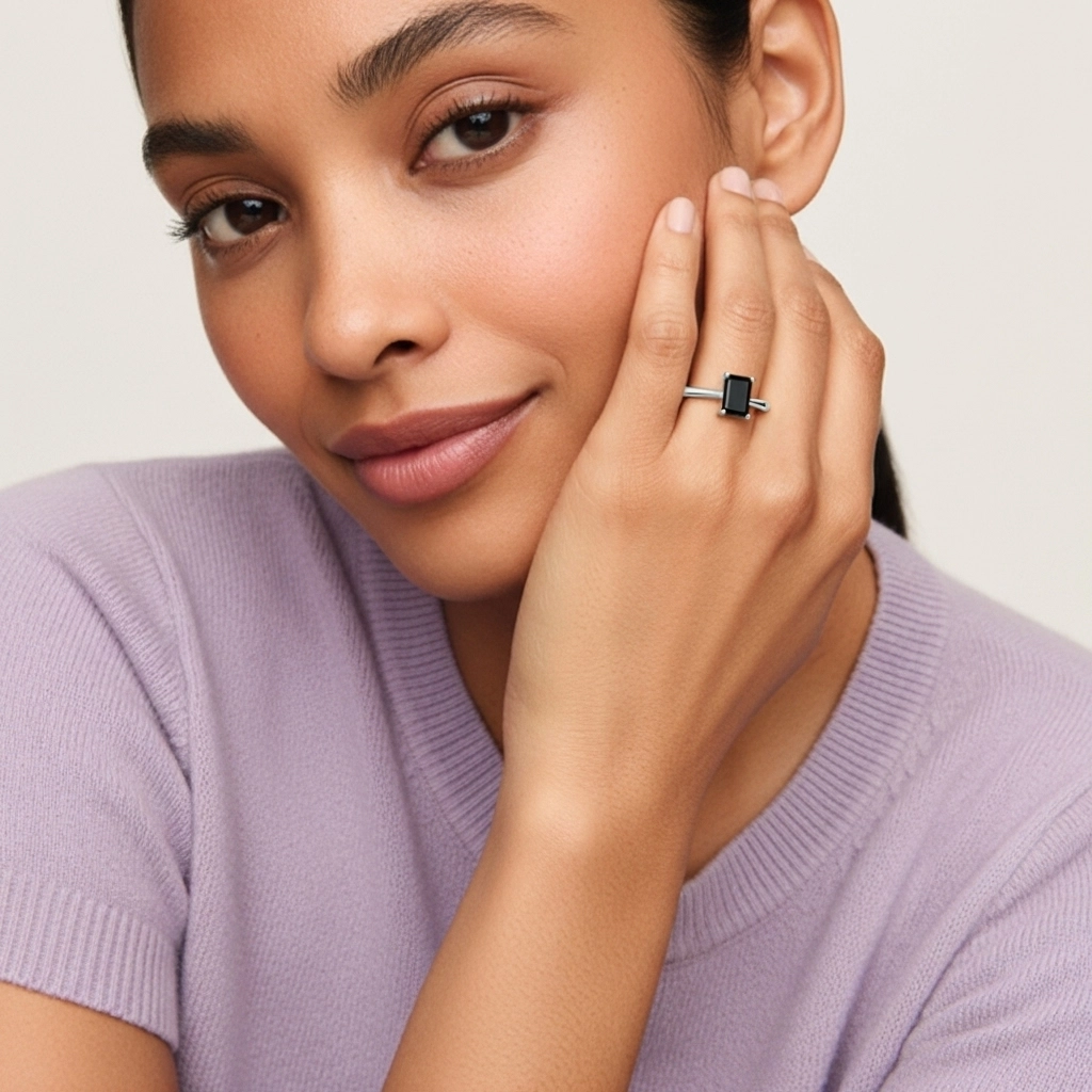 Solitaire Engagement Ring 1.00ct Cubic Zirconia