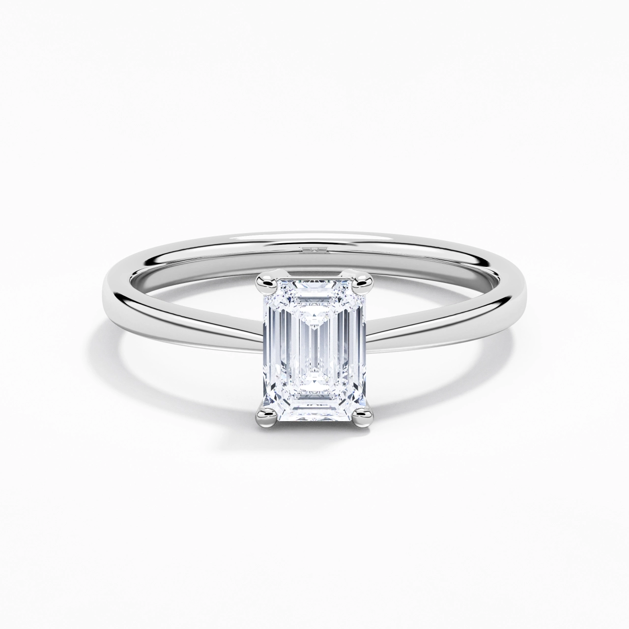 Solitaire Engagement Ring 1.00ct Moissanite