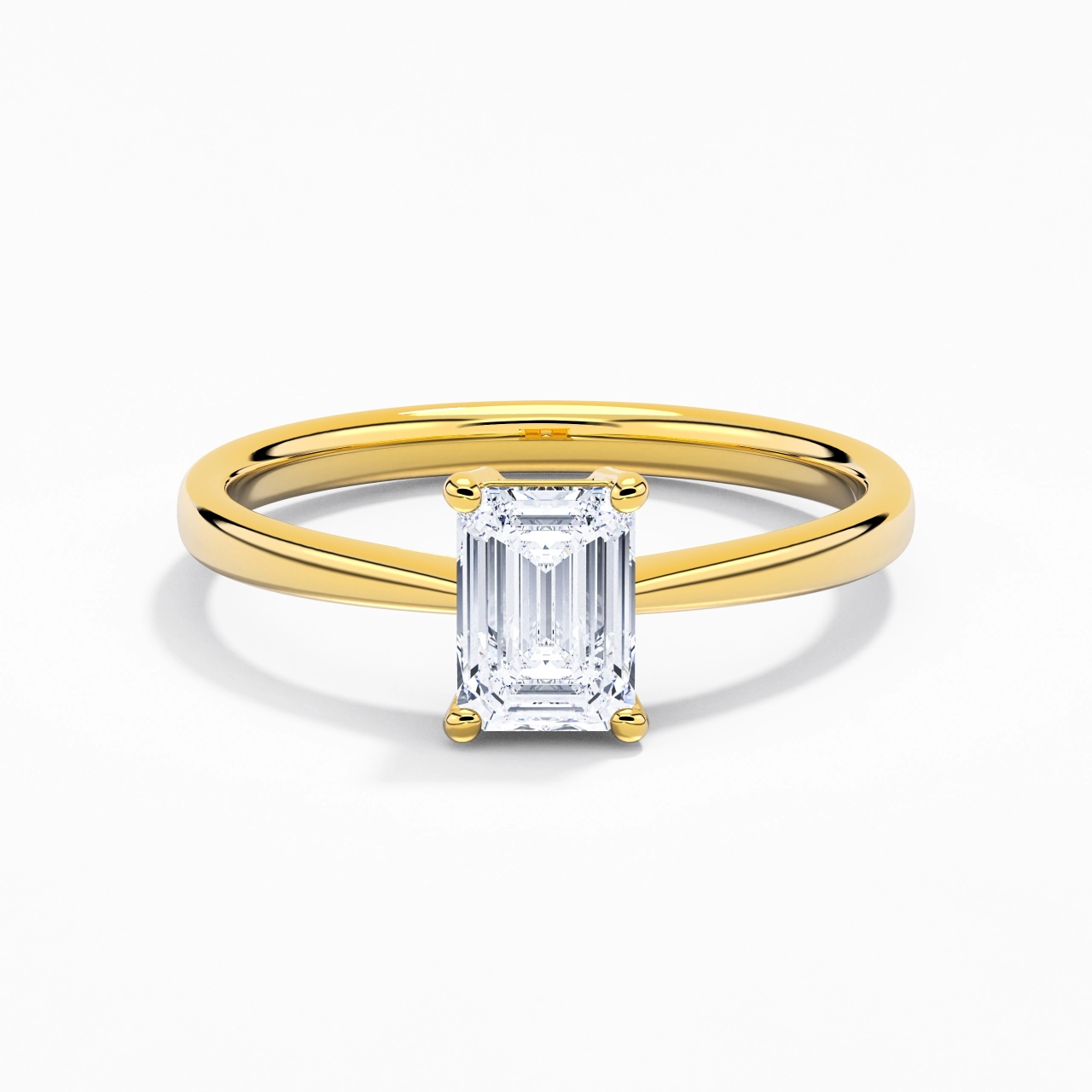 Solitaire Engagement Ring 1.00ct Moissanite