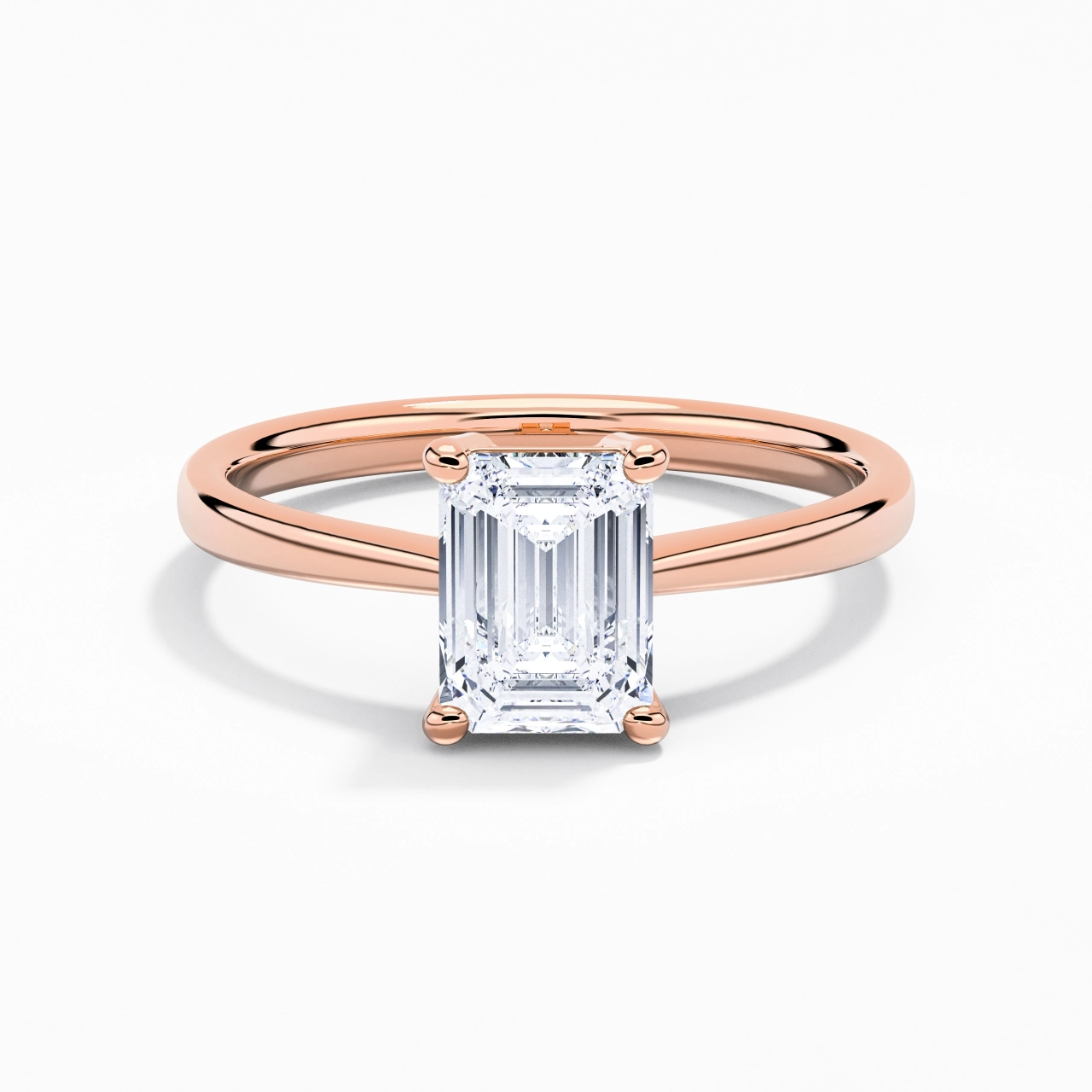 Solitaire Engagement Ring 2.00ct Moissanite