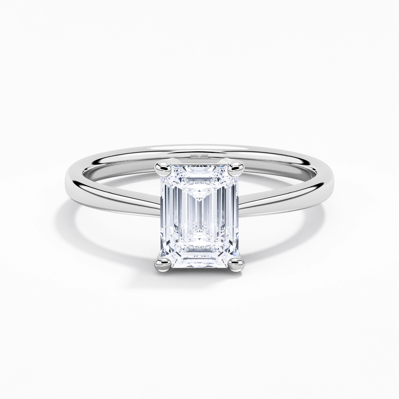 Solitaire Engagement Ring 2.00ct Moissanite