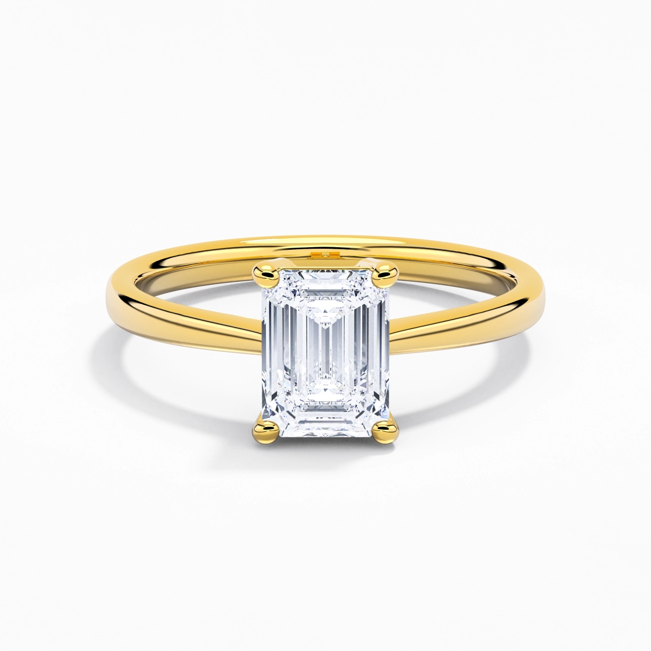 Solitaire Engagement Ring 2.00ct Moissanite