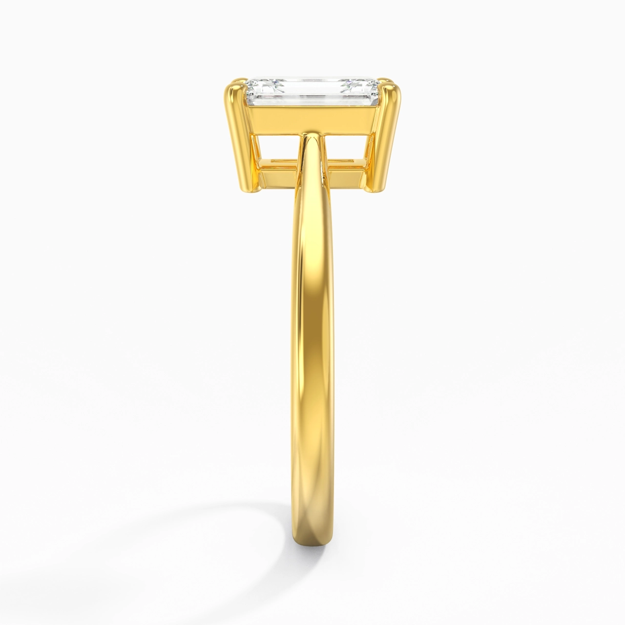 Solitaire Engagement Ring 2.00ct Moissanite