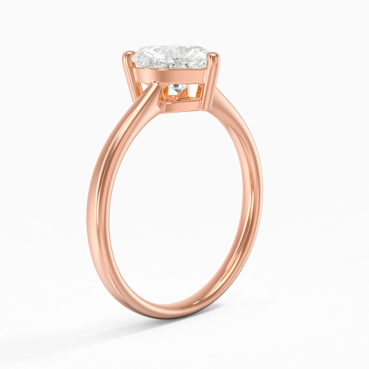 Solitaire Engagement Ring 1.50ct Moissanite