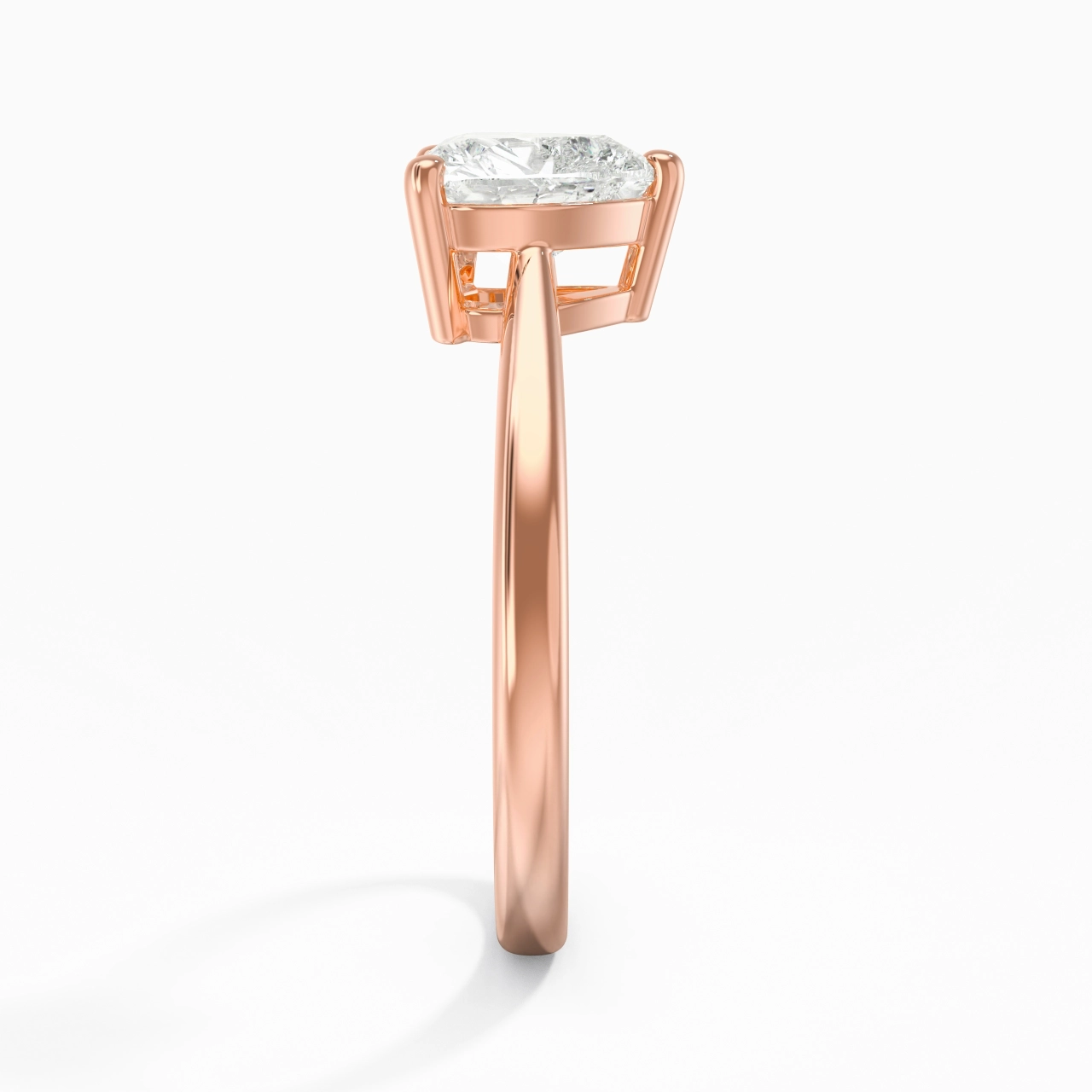 Solitaire Engagement Ring 1.50ct Moissanite