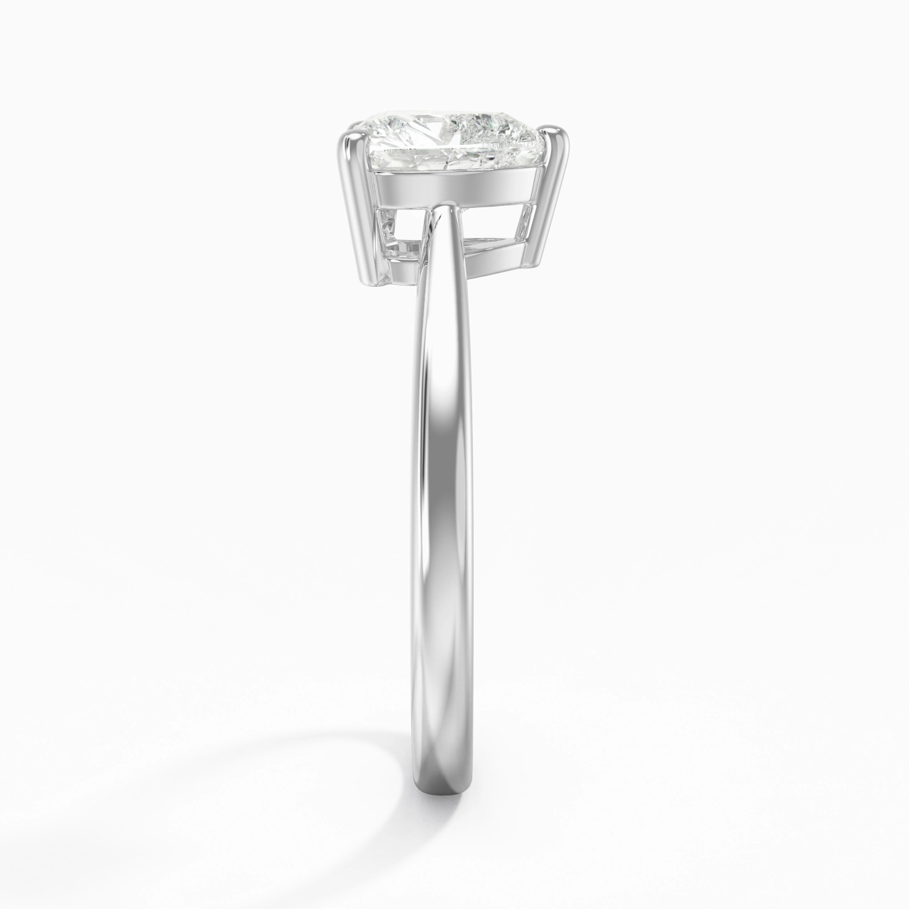 Solitaire Engagement Ring 1.50ct Moissanite