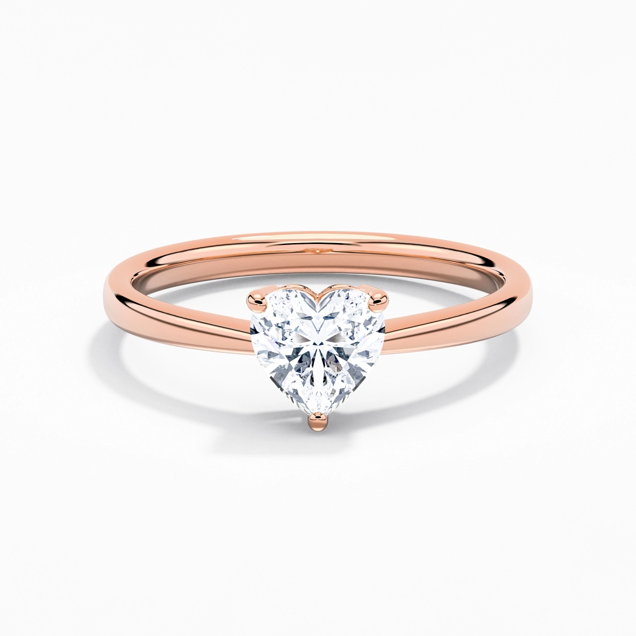 Solitaire Engagement Ring 1.00ct Moissanite