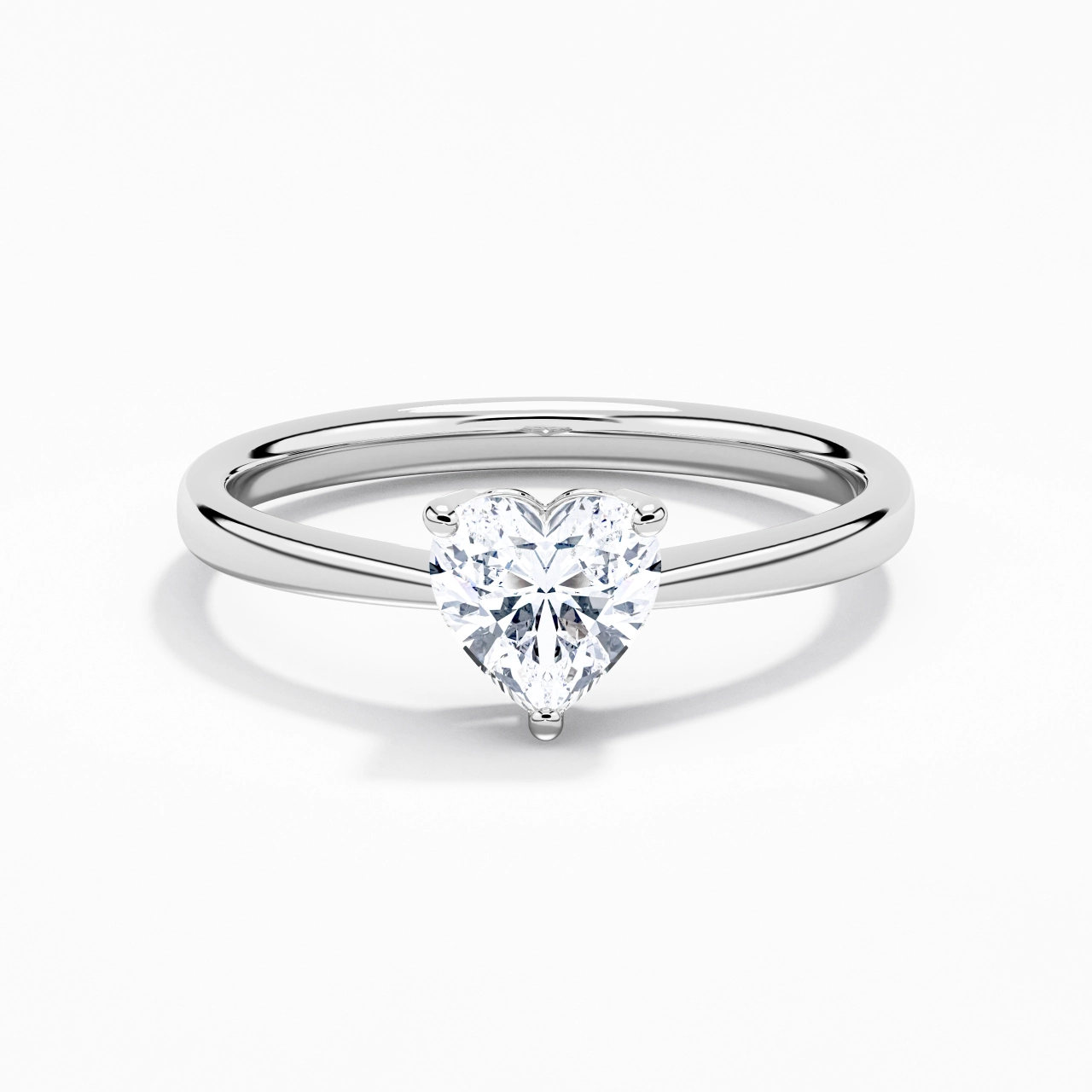 Solitaire Engagement Ring 1.00ct Moissanite