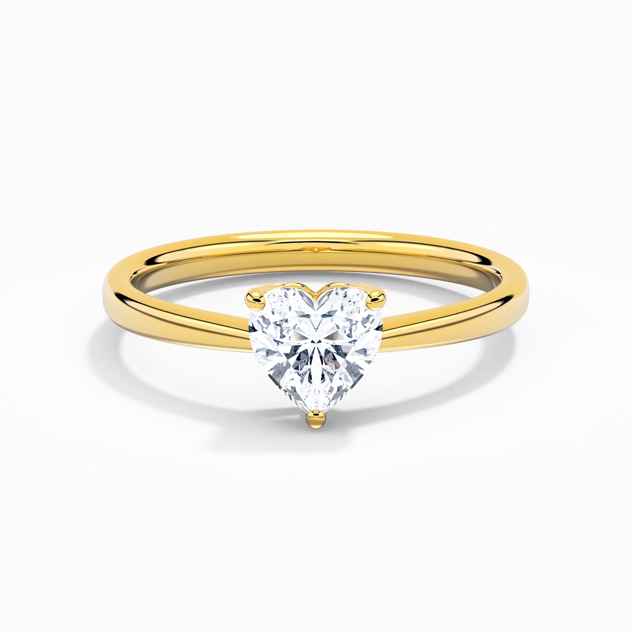 Solitaire Engagement Ring 1.00ct Moissanite