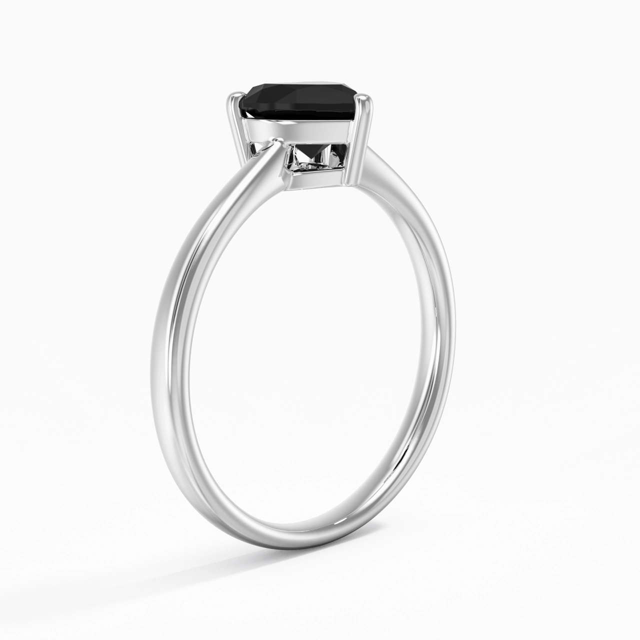 Solitaire Engagement Ring 1.00ct Cubic Zirconia
