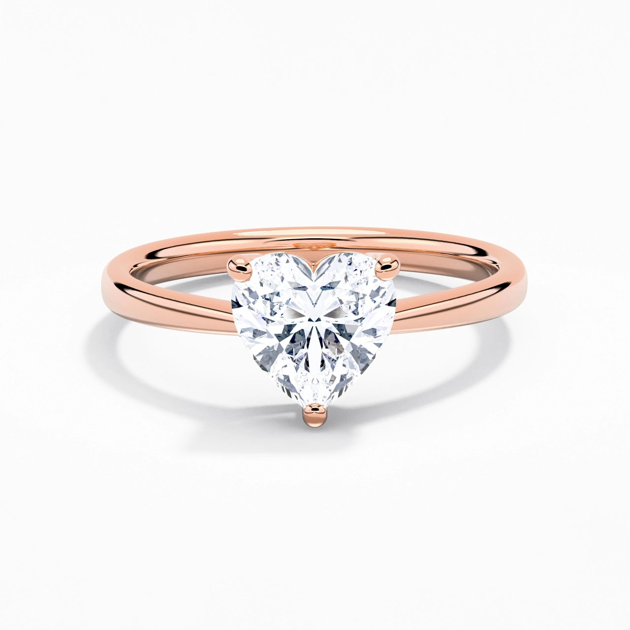 Solitaire Engagement Ring 2.00ct Moissanite