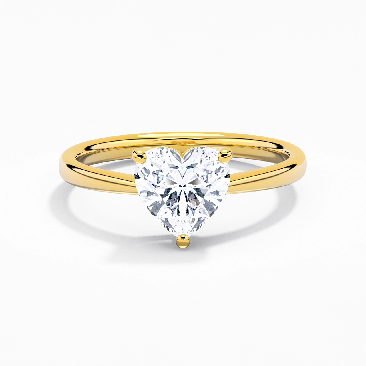 Solitaire Engagement Ring 2.00ct Moissanite