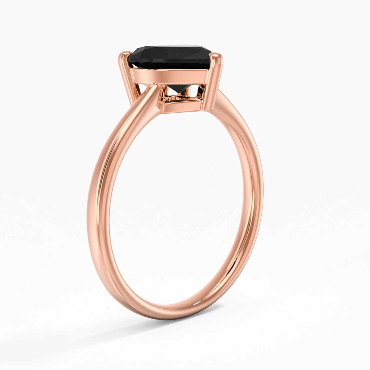 Solitaire Bague de fiançailles 2.00ct Zircon cubique