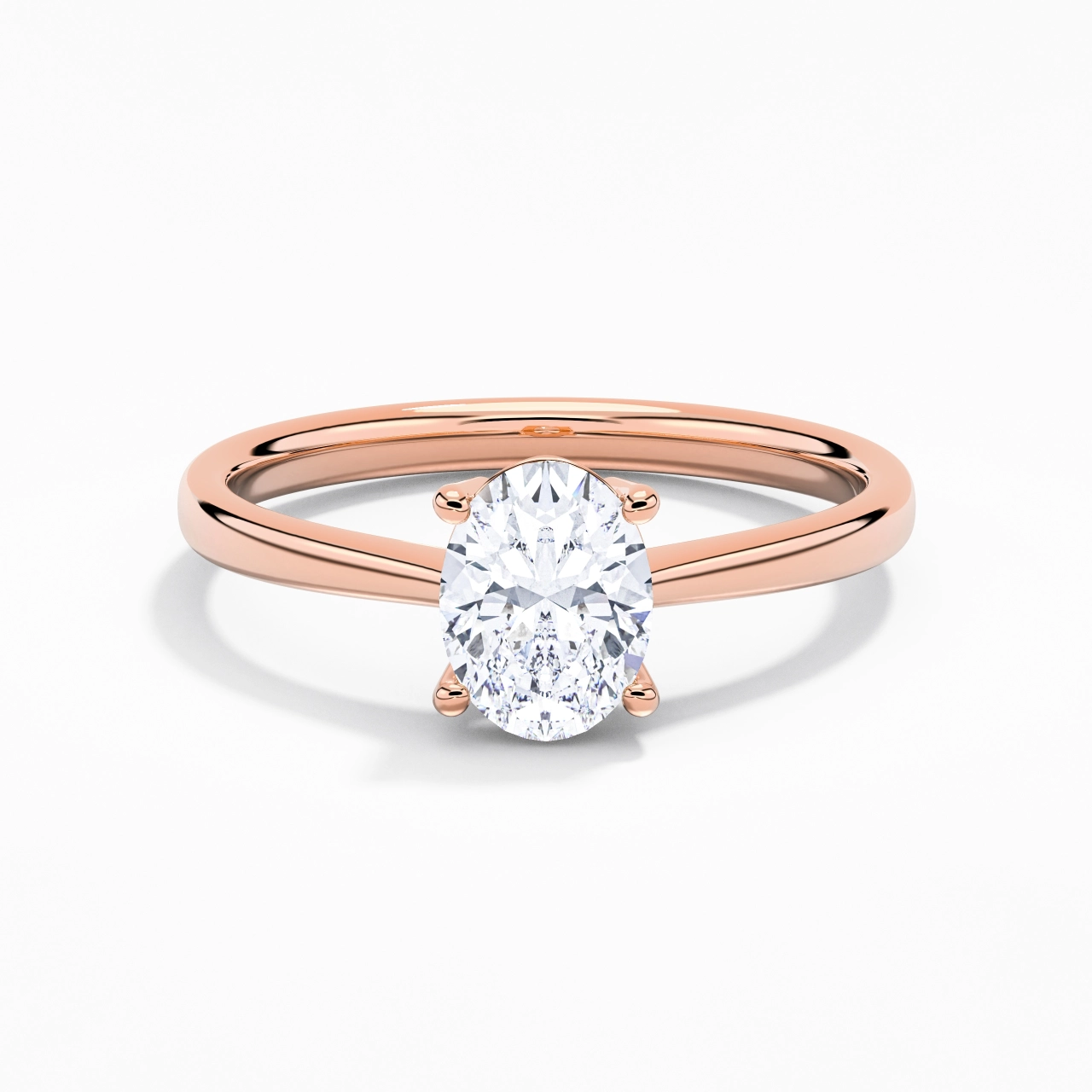 Solitaire Engagement Ring 1.50ct Moissanite