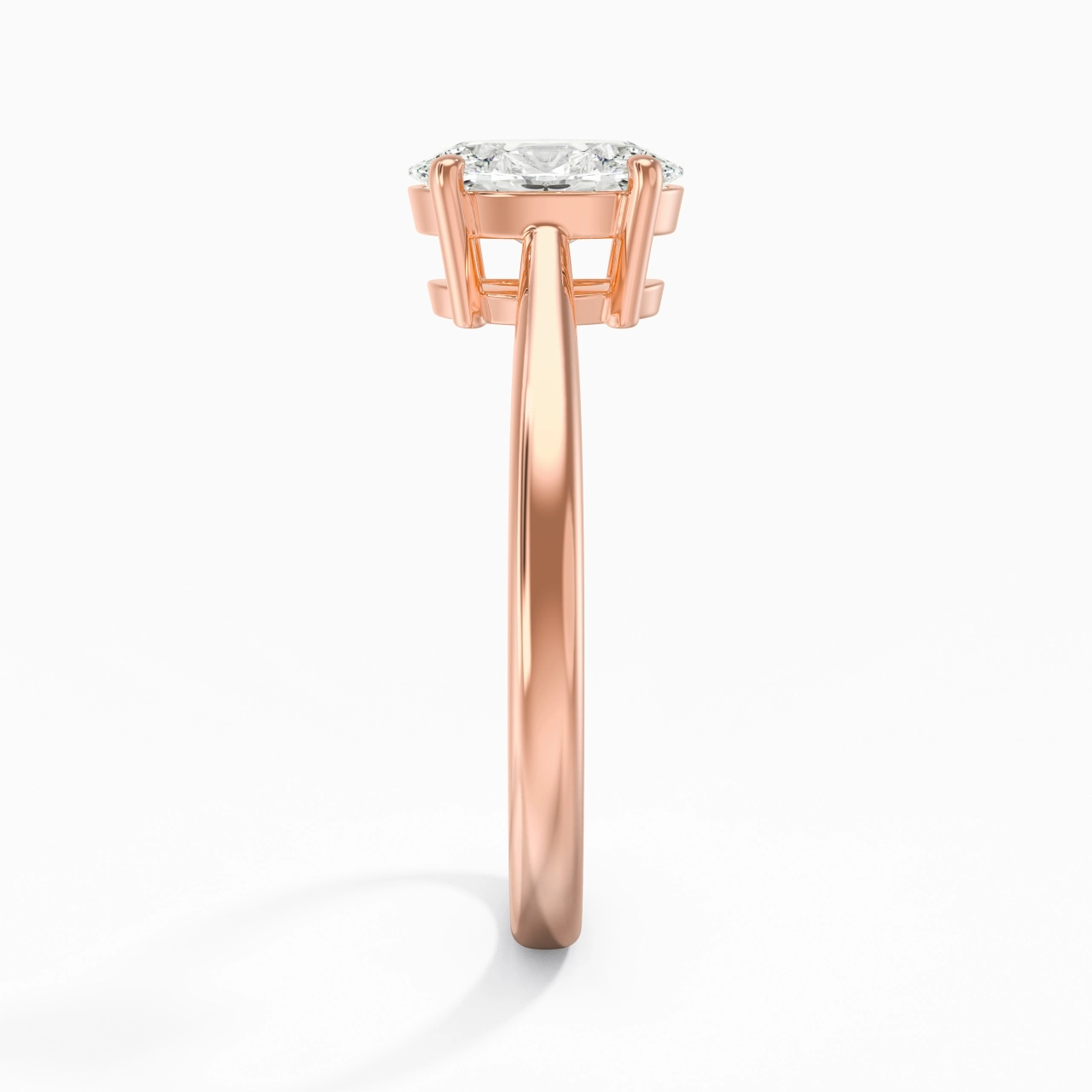 Solitaire Engagement Ring 1.50ct Moissanite