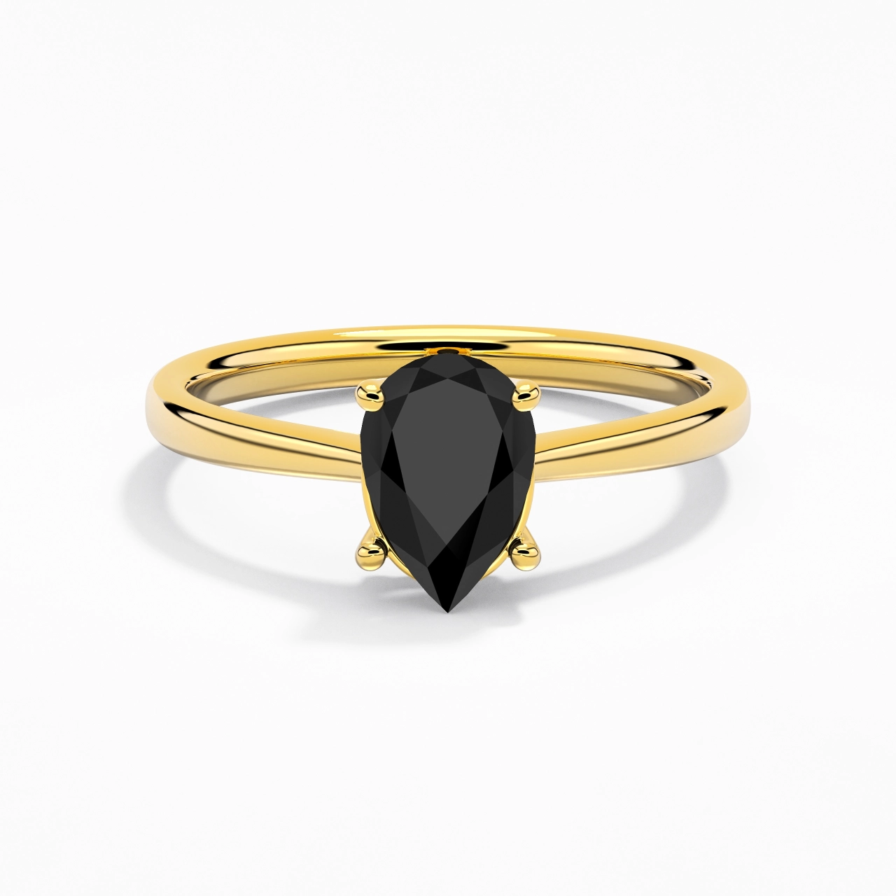 Solitaire Bague de fiançailles 1.50ct Zircon cubique