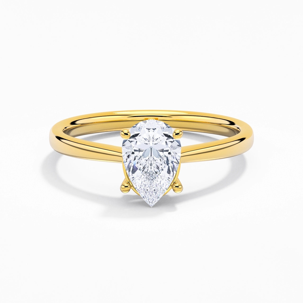 Solitaire Engagement Ring 1.50ct Moissanite