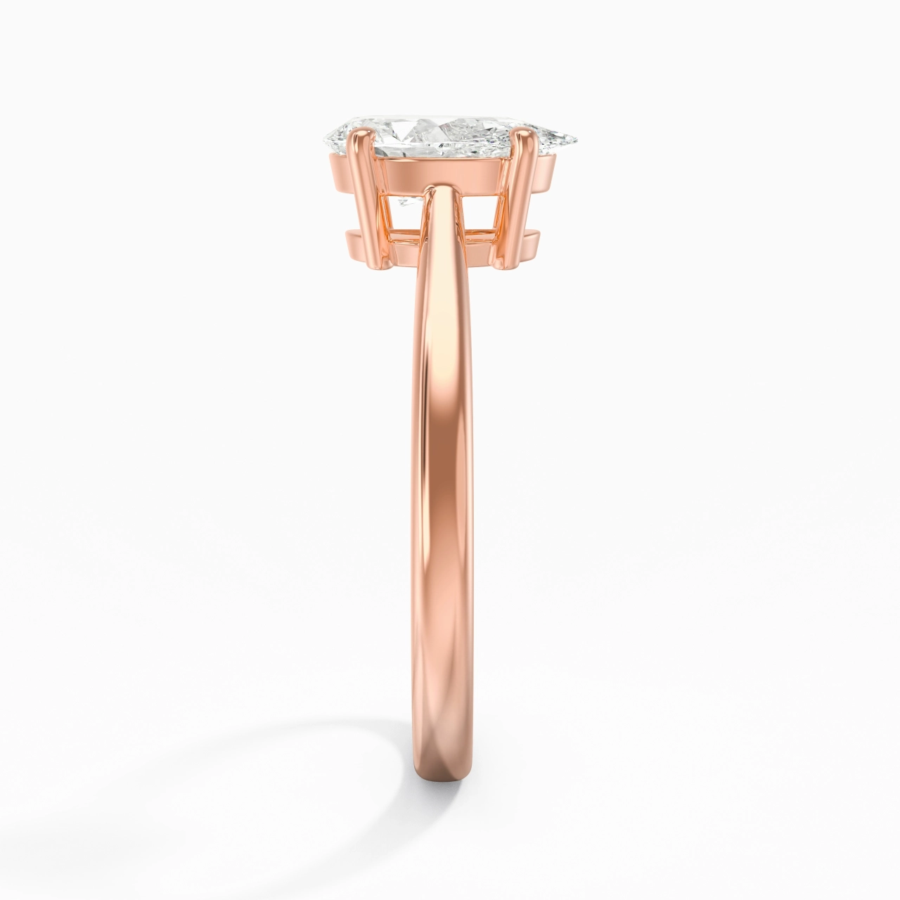 Solitaire Engagement Ring 1.50ct Moissanite