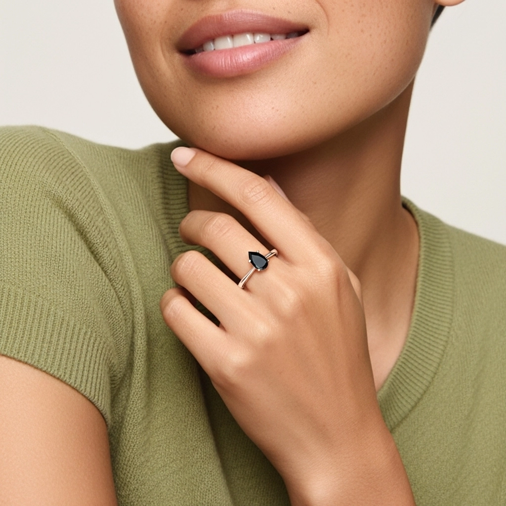 Solitaire Engagement Ring 1.00ct Cubic Zirconia