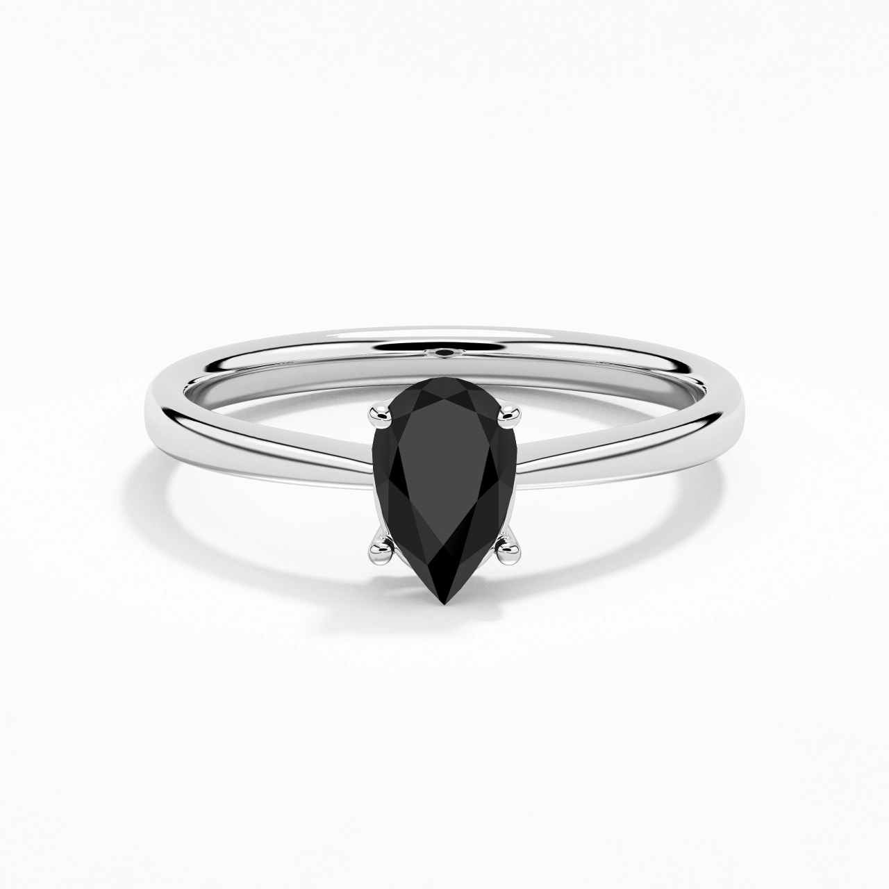 Solitaire Engagement Ring 1.00ct Cubic Zirconia