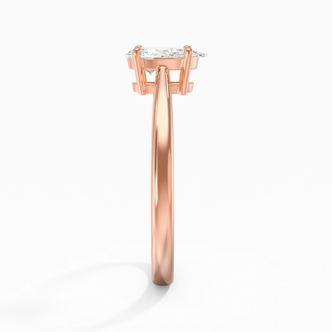 Solitaire Engagement Ring 1.00ct Moissanite