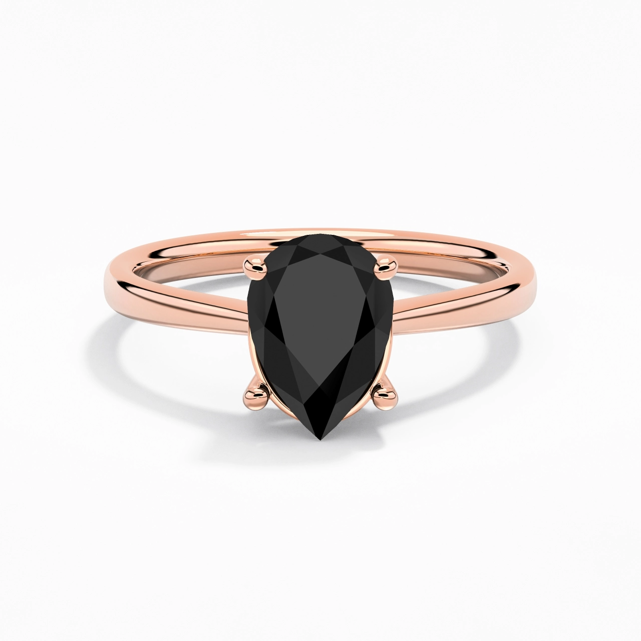 Solitaire Bague de fiançailles 2.00ct Zircon cubique