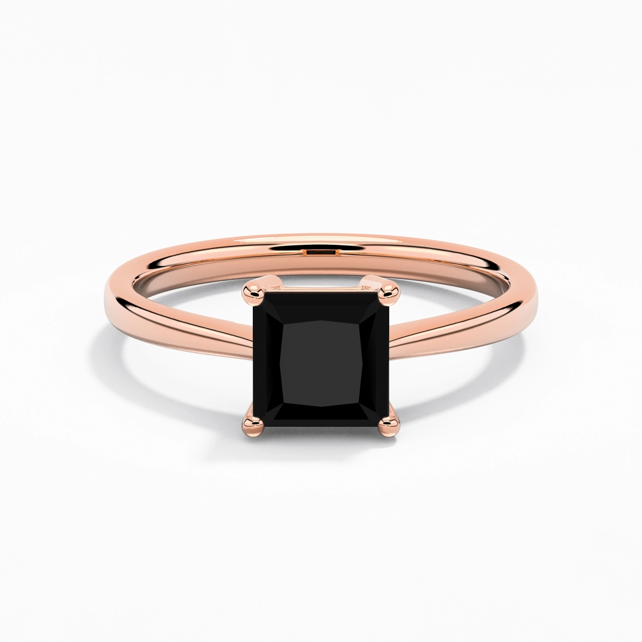 Solitaire Bague de fiançailles 1.50ct Zircon cubique