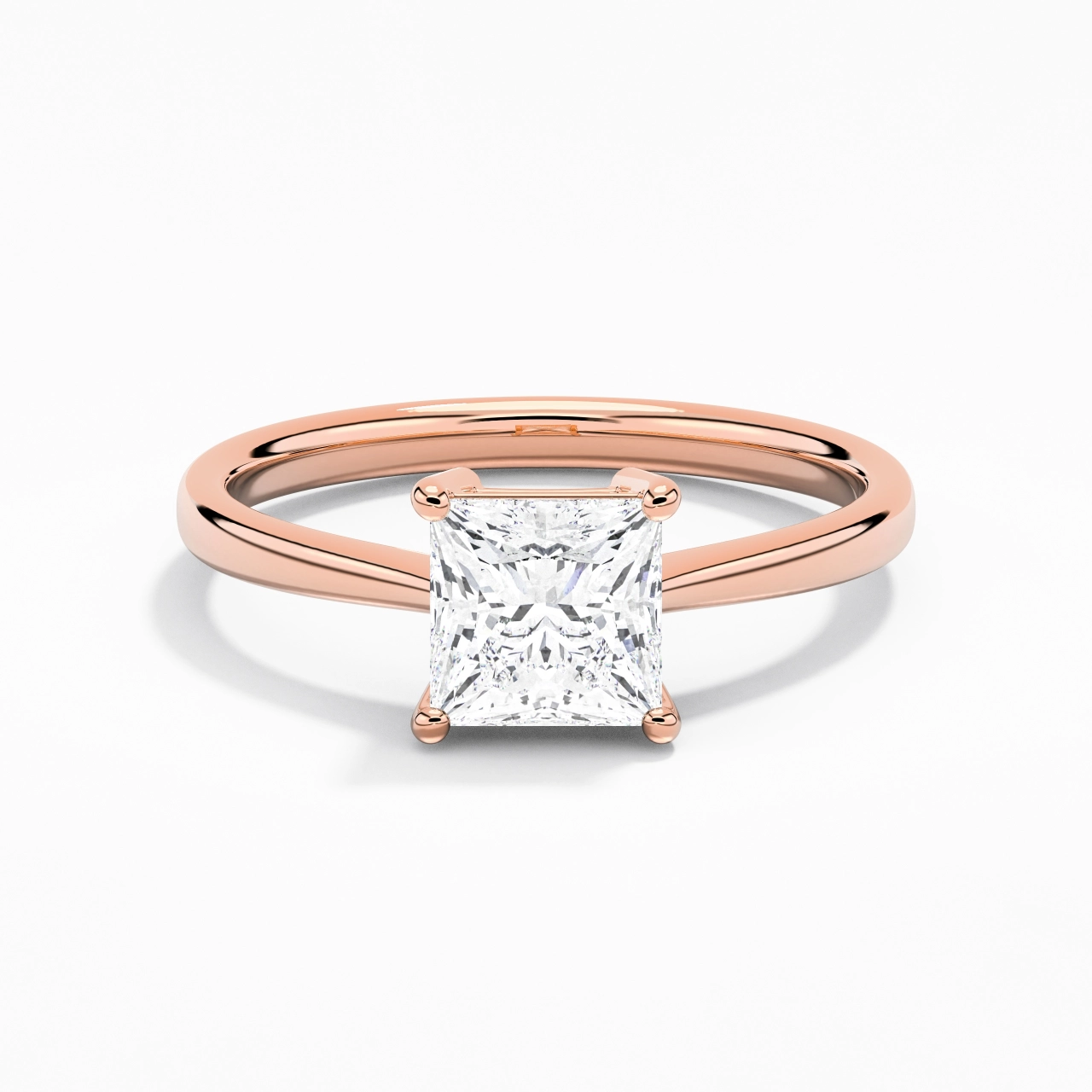 Solitaire Engagement Ring 1.50ct Moissanite