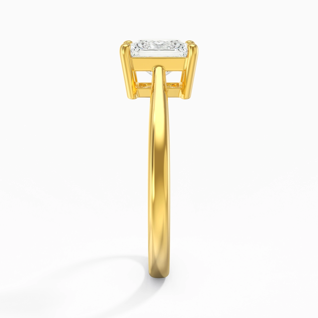 Solitaire Engagement Ring 1.50ct Moissanite