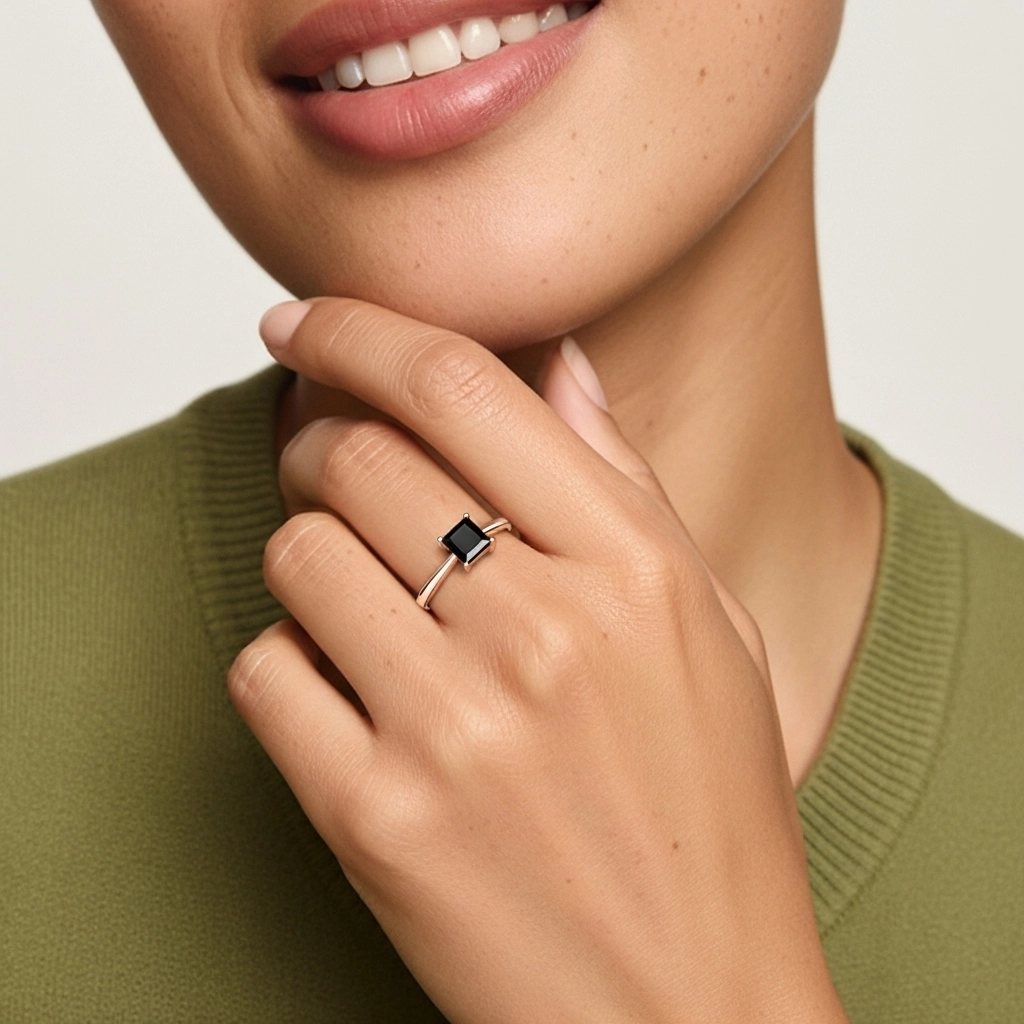 Solitaire Engagement Ring 1.00ct Cubic Zirconia