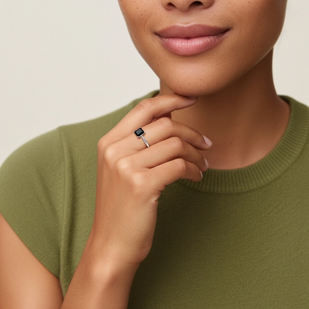 Solitaire Engagement Ring 1.00ct Cubic Zirconia