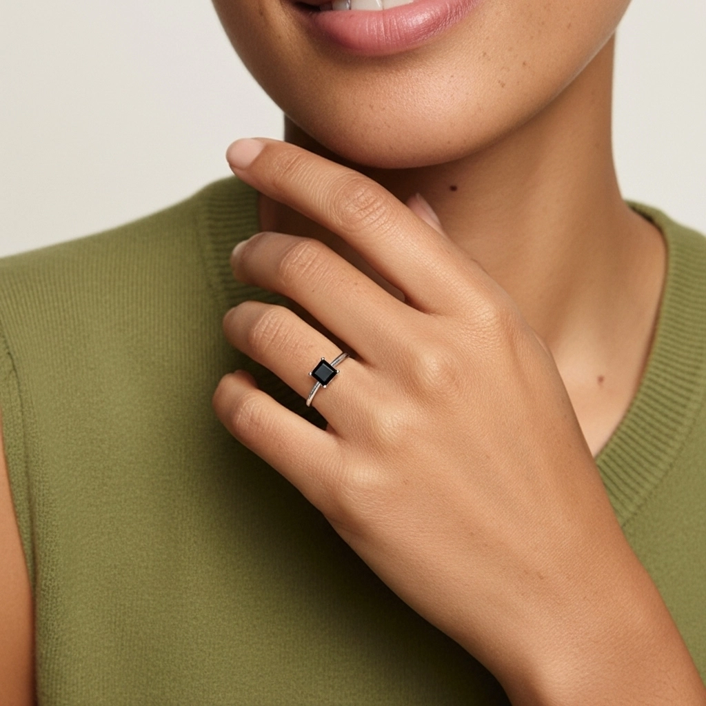 Solitaire Engagement Ring 1.00ct Cubic Zirconia