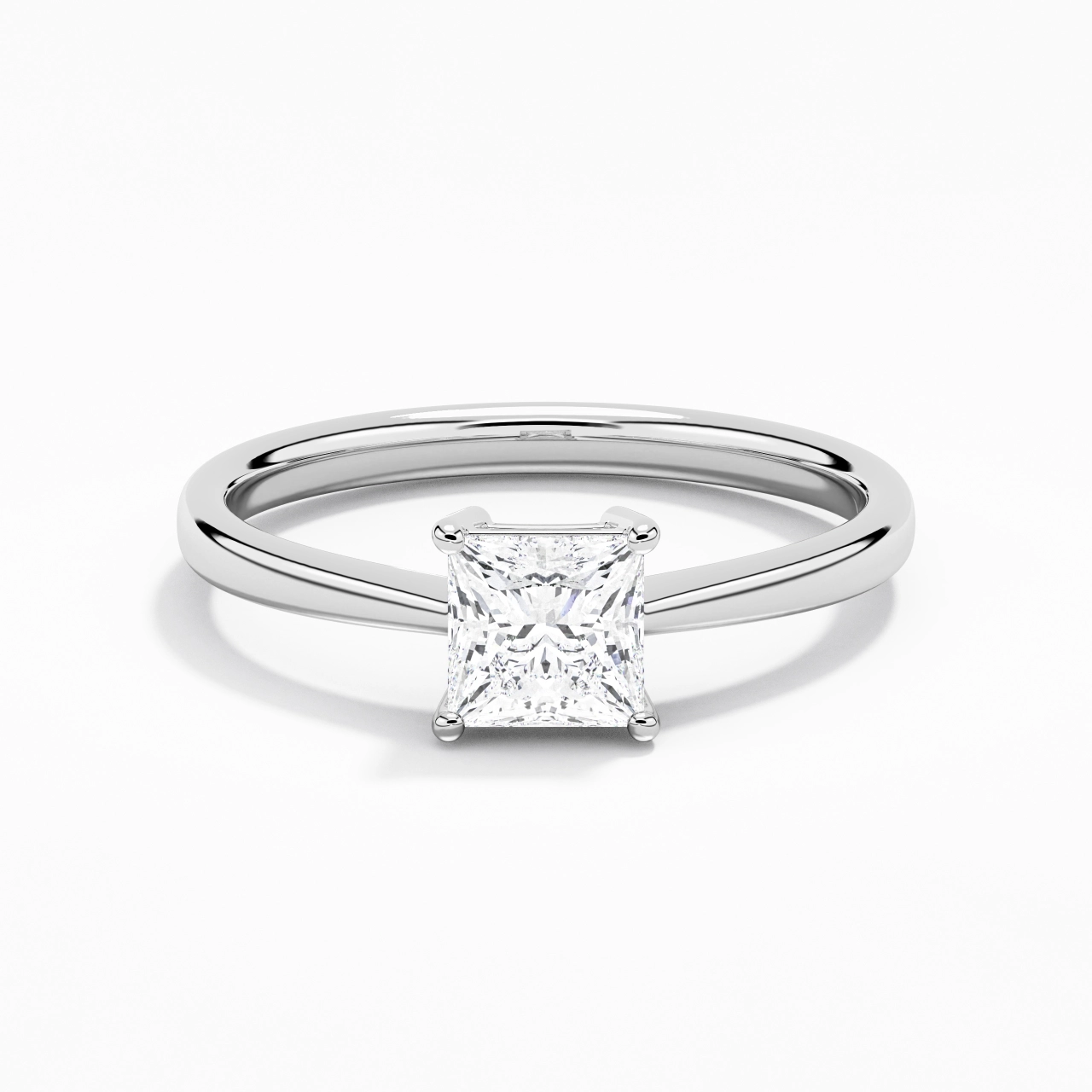 Solitaire Engagement Ring 1.00ct Moissanite