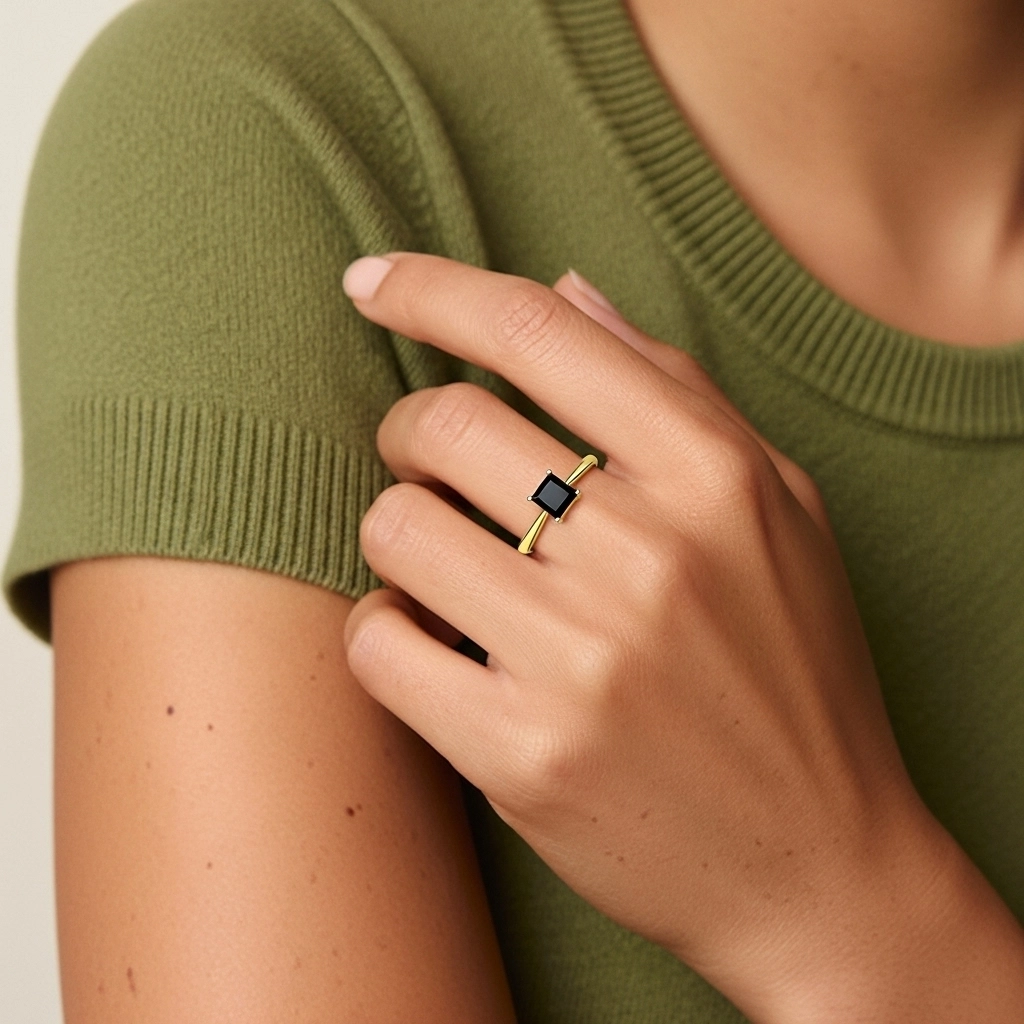 Solitaire Engagement Ring 1.00ct Cubic Zirconia