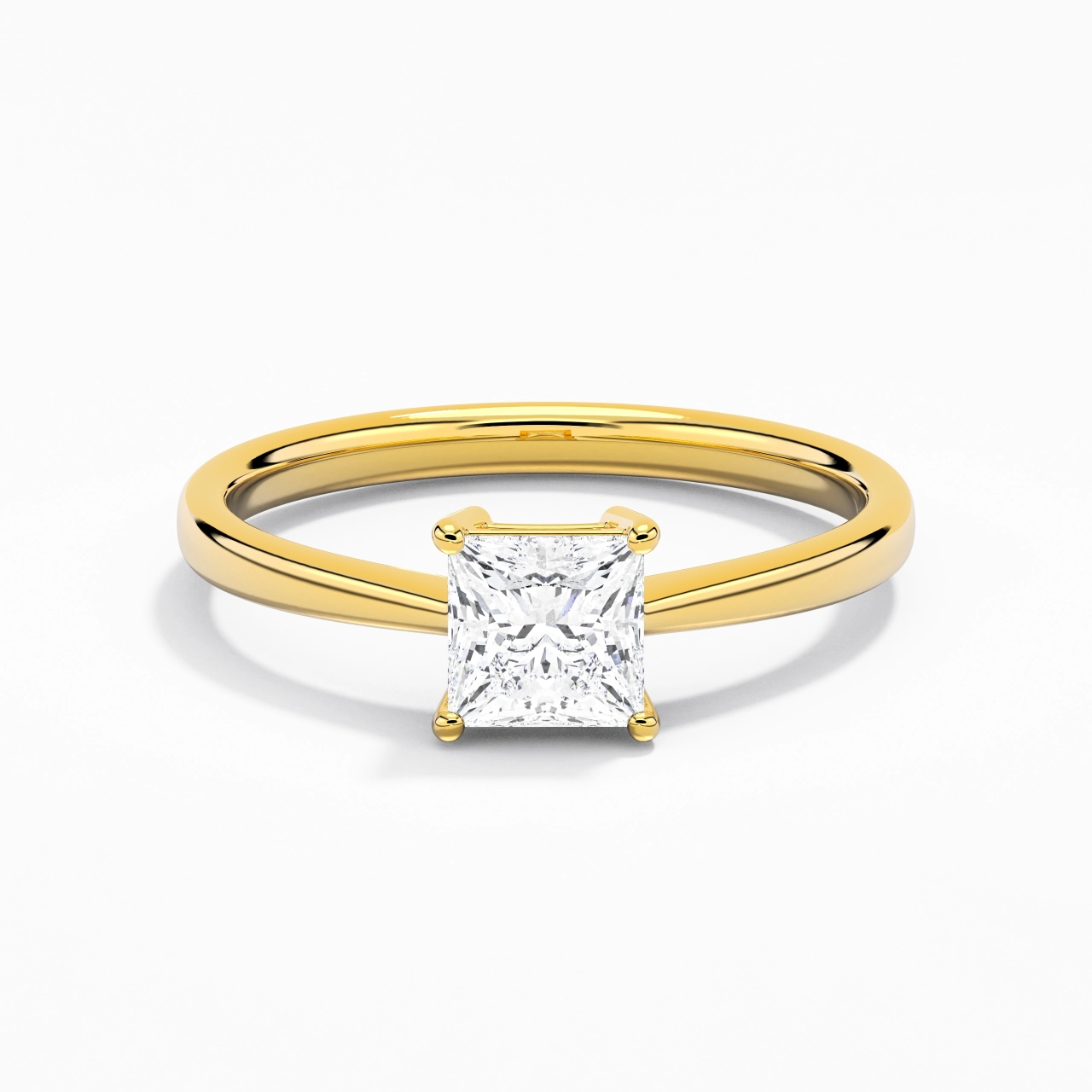Solitaire Engagement Ring 1.00ct Moissanite