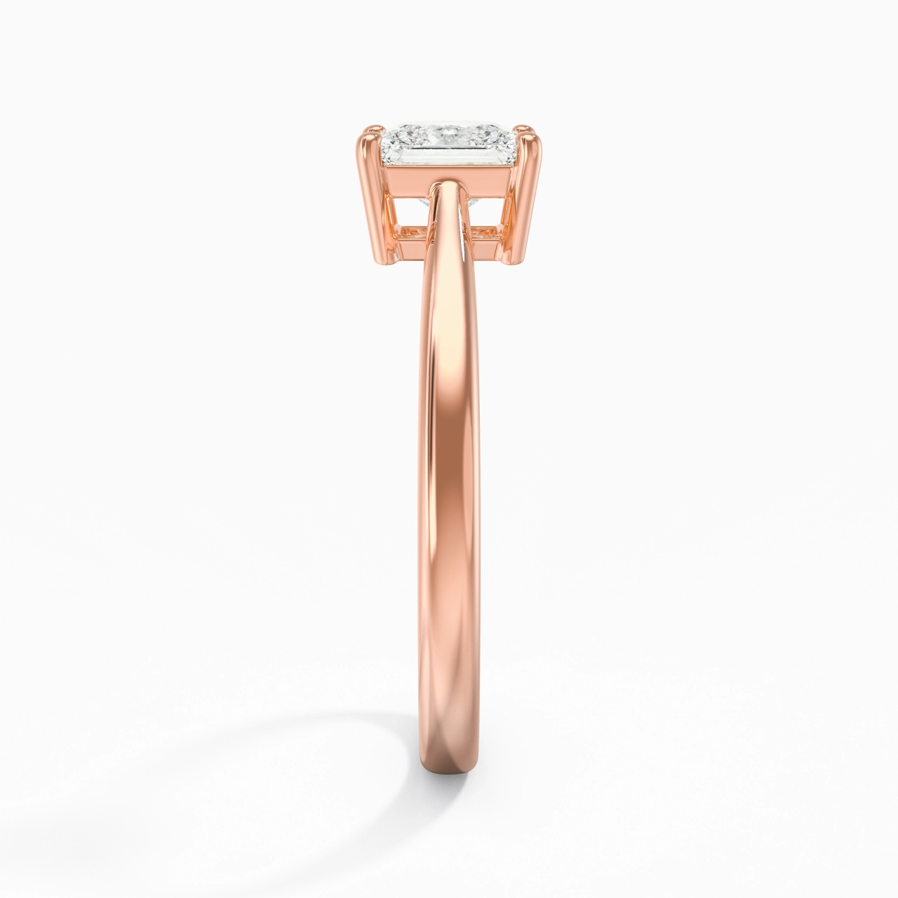 Solitaire Engagement Ring 1.00ct Moissanite