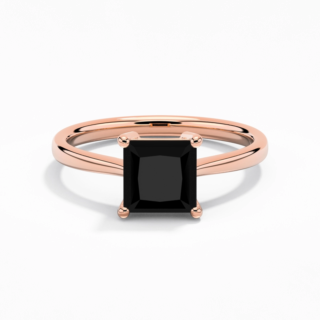 Solitaire Bague de fiançailles 2.00ct Zircon cubique