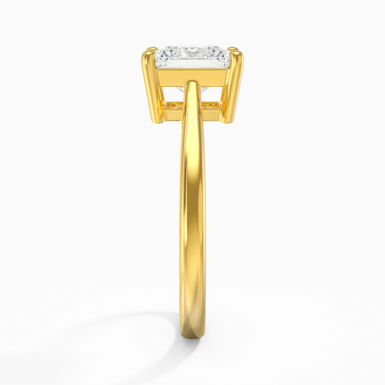 Solitaire Engagement Ring 2.00ct Moissanite