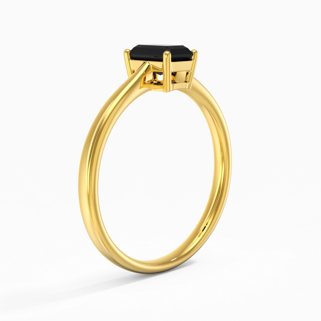 Solitaire Engagement Ring 0.80ct Cubic Zirconia