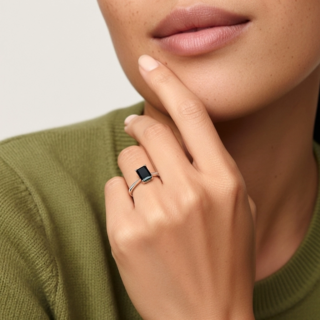 Solitaire Engagement Ring 1.00ct Cubic Zirconia