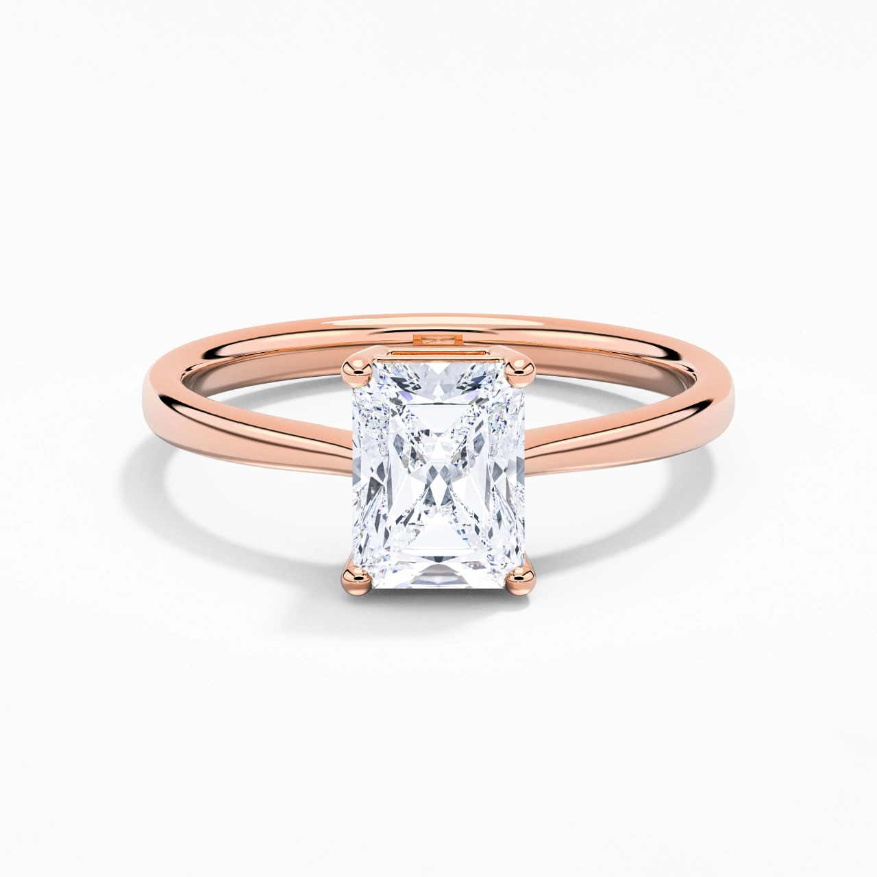 Solitaire Engagement Ring 2.00ct Moissanite