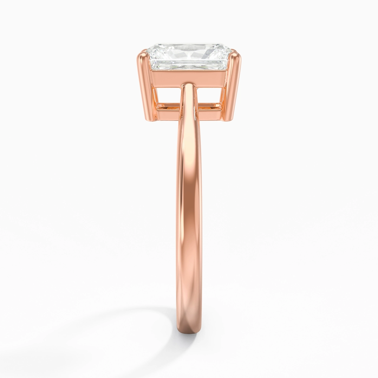 Solitaire Engagement Ring 2.00ct Moissanite