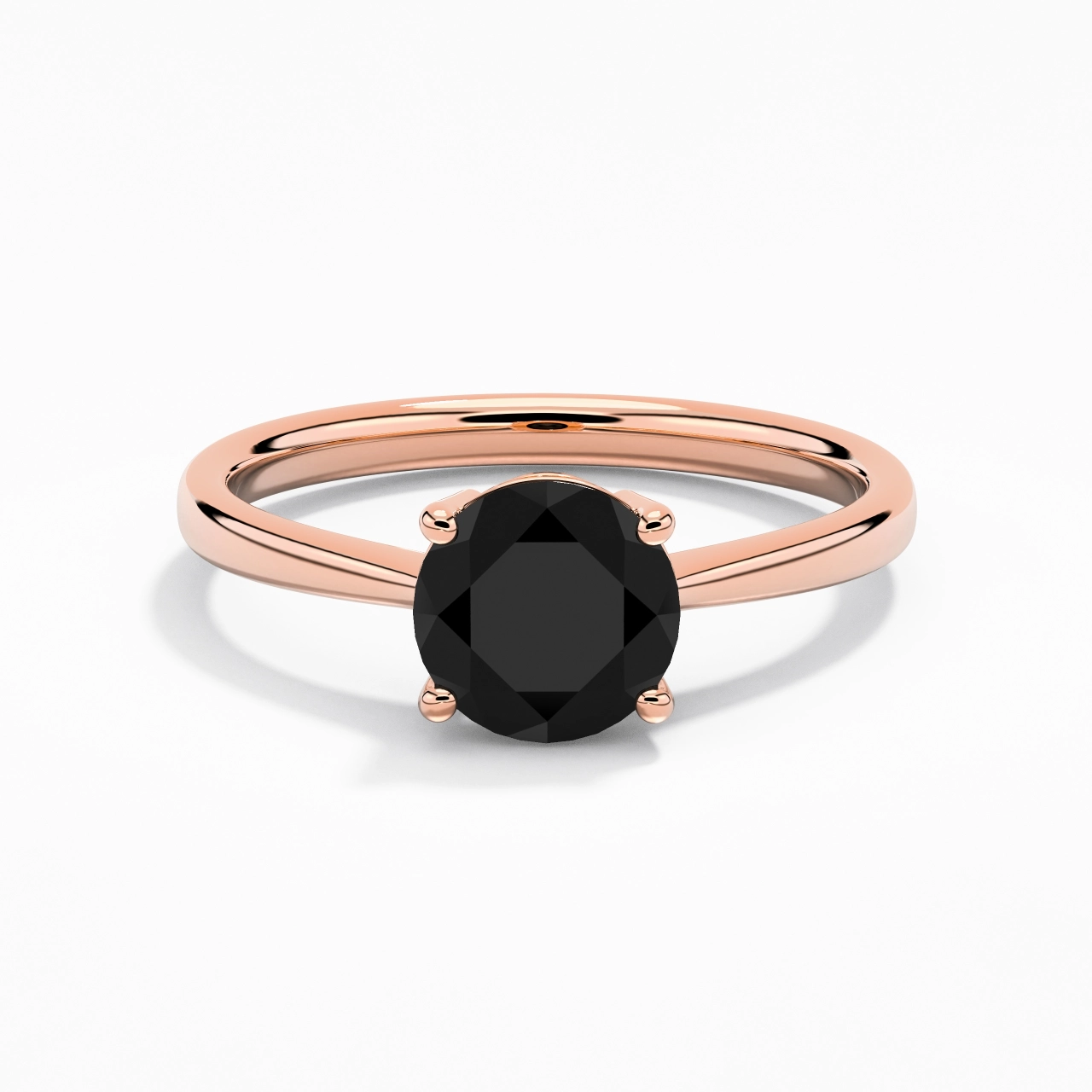Solitaire Bague de fiançailles 1.50ct Zircon cubique