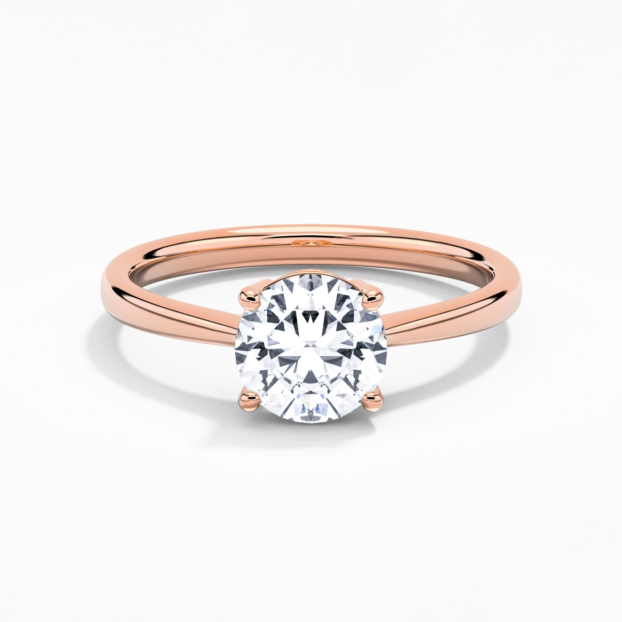 Solitaire Engagement Ring 1.50ct Moissanite