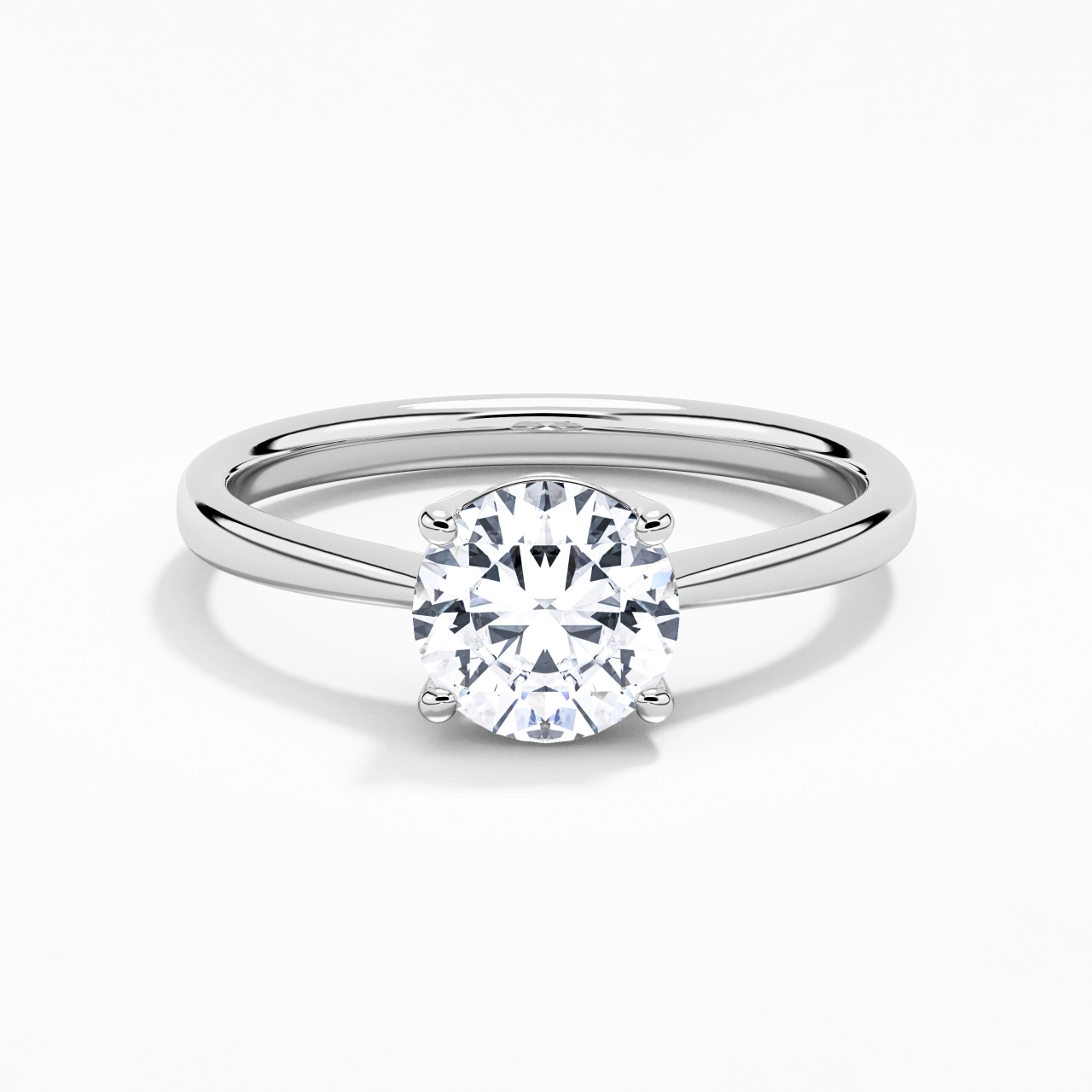 Solitaire Engagement Ring 1.50ct Moissanite