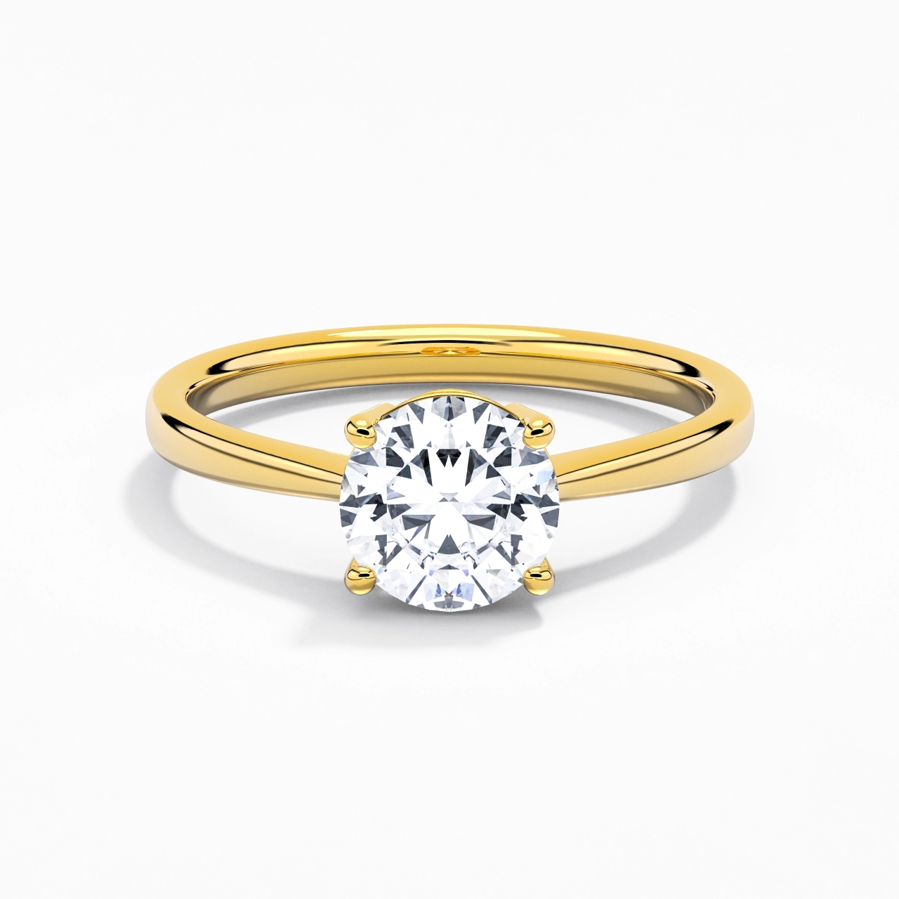 Solitaire Engagement Ring 1.50ct Moissanite