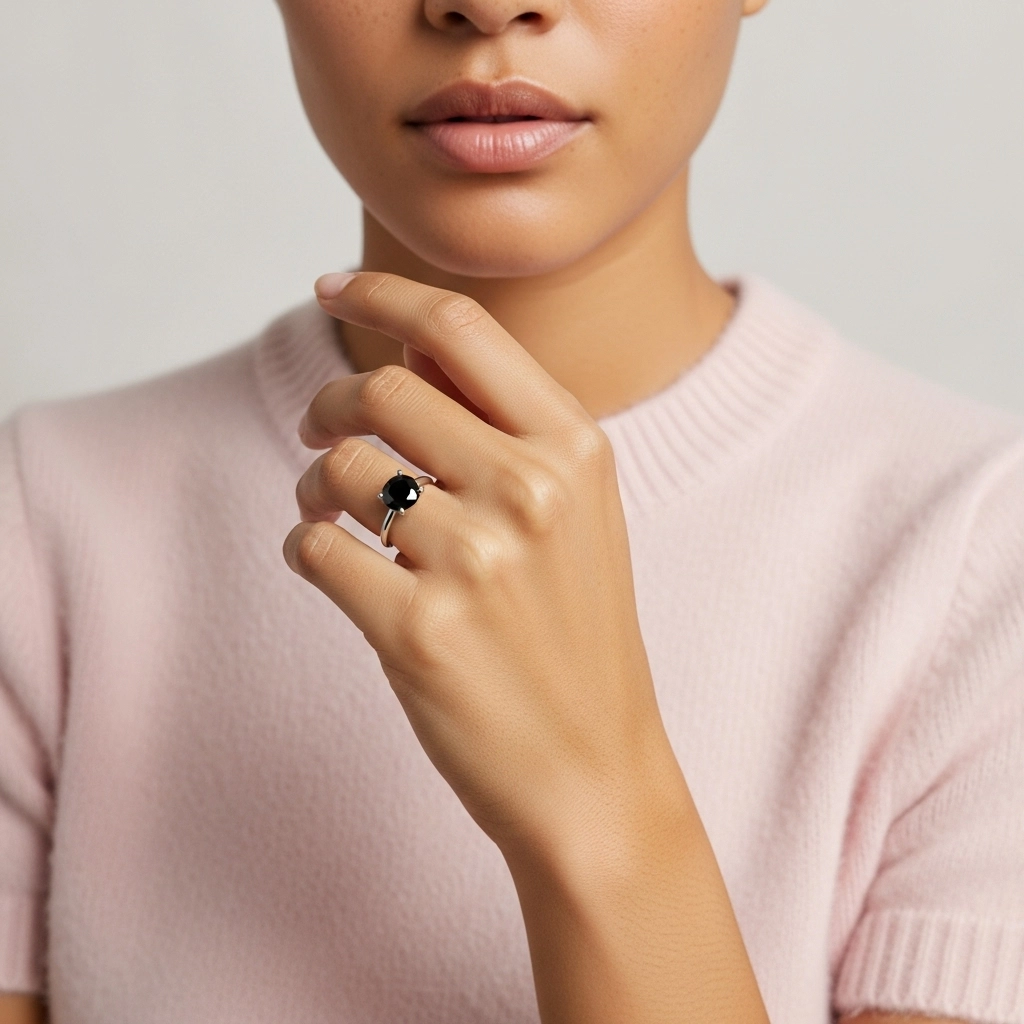 Solitaire Engagement Ring 1.00ct Cubic Zirconia